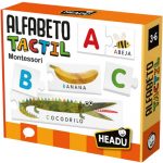 ALFABETO TACTIL MONTESSORI 3-6