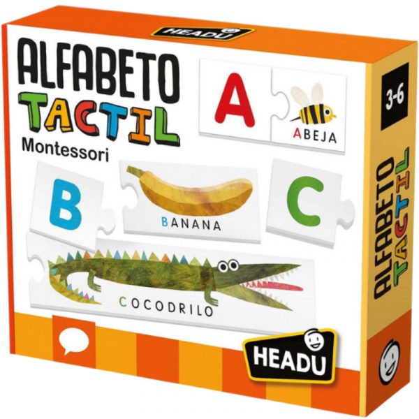 ALFABETO TACTIL MONTESSORI 3-6