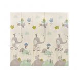 ALFOMBRA TRENDY REVERSIBLE ELEFANTE Y OSO