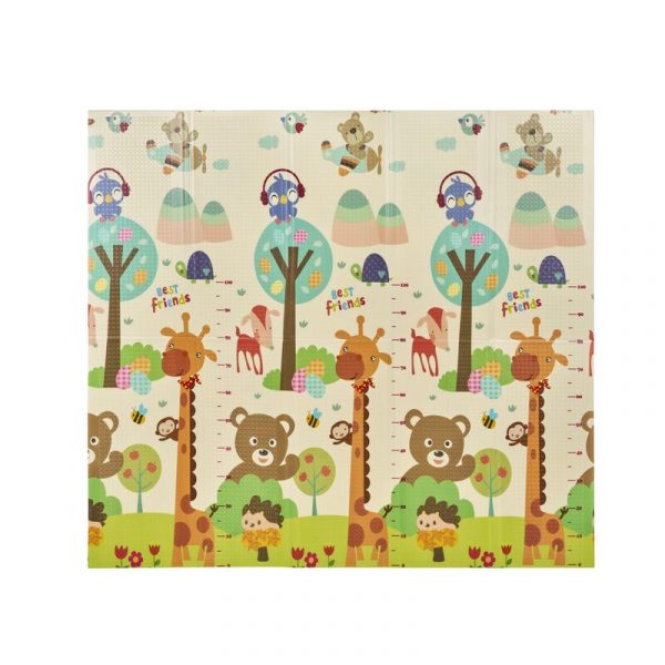ALFOMBRA TRENDY REVERSIBLE ELEFANTE Y OSO