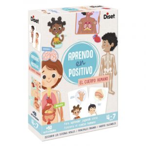 APRENDO EN POSITIVO EL CUERPO HUMANO +4-7 AÑOS DISET