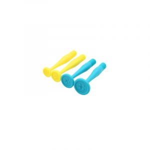ARK BUTTON TIPS FOR THE Z-VIBE (PUNTA Z-VIBE BUTTON) 2 PACK AMARILLO