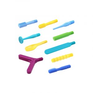 ARK Z-VIBE TIP KIT (10 TIPS WITH CASE, NO HANDLE) (10 PUNTAS PARA Z-VIBE+ CAJA)