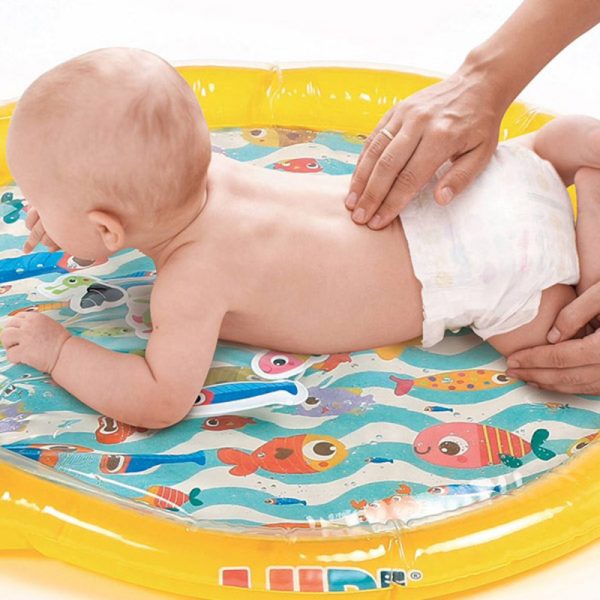 Alfombra sensorial - circuito de agua amarillo