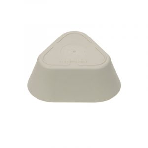 BOWL GEO WARM GREY