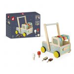 Carrito andador de madera - Camión de helados - Janod