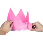 Corona de Cumpleaños Rosa