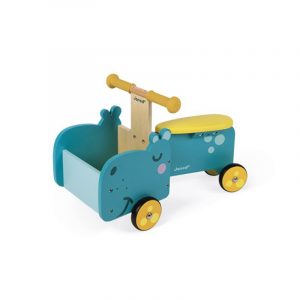 Correpasillos Hipopótamo de madera