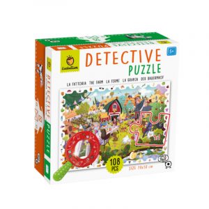 DETECTIVE PUZZLE-LA GRANJA +5 LUDATTICA