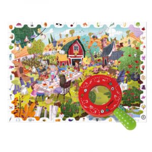 DETECTIVE PUZZLE-LA GRANJA +5 LUDATTICA