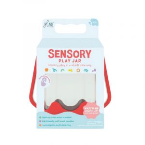 GLOPALS JARRA ROJA CORAL SENSORY JAR (SENSORY PLAY JAR) +18M
