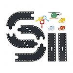 Garaje de Coches de madera -