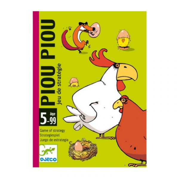 JUEGO DE ESTRATEGIA PIOU PIOU +5 DJECO