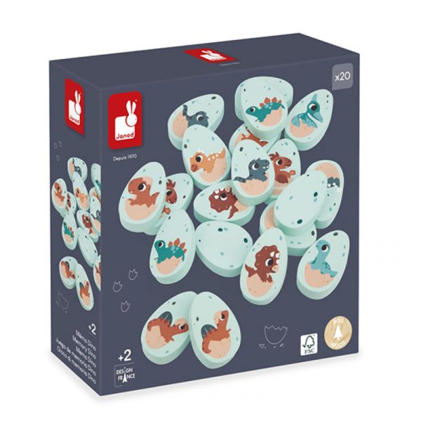 Juego de Memoria Dino - Janod