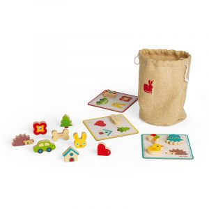 Juego de reconocimiento tactil - Memo Touch - Janod