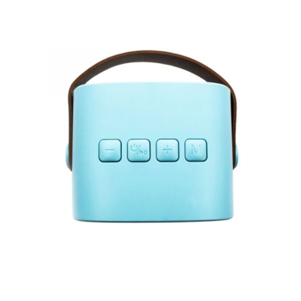 KARAOKE ALTAVOZ BLUETOOTH CON MICROFONO AZUL TRONCJOCS