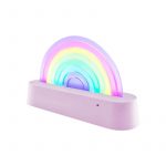 LAMPARA RAINBOW VIOLETA LALARMA DANCING RAINBOW LAMP TRONCJOCS