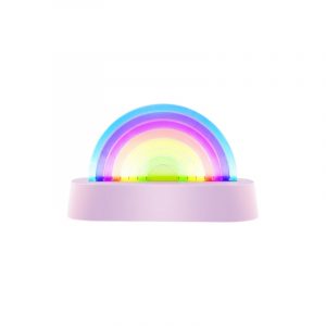 LAMPARA RAINBOW VIOLETA LALARMA DANCING RAINBOW LAMP TRONCJOCS