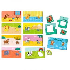 Logic Montessori - papás y cachorros