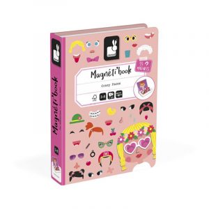Magneti' Book Caras Locas - Chicas - Janod