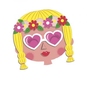 Magneti' Book Caras Locas - Chicas - Janod