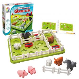 ORDEN EN LA GRANJA +1JUG +4 SMARTGAMES