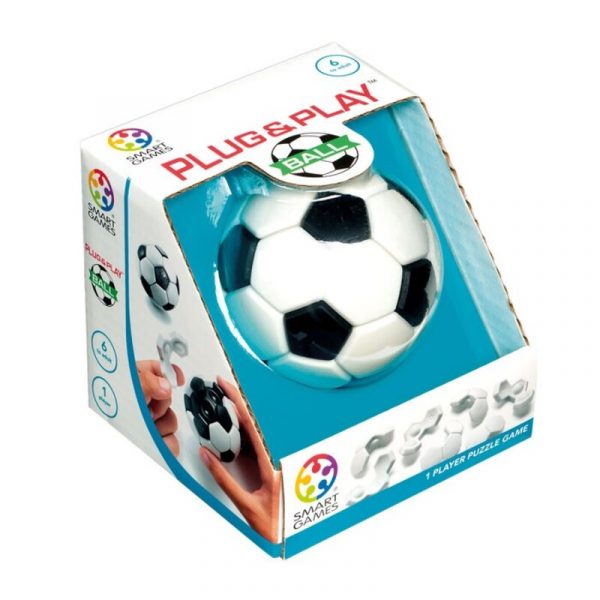 PLUG PLAY BALL +1JUG +6 SMARTGAMES