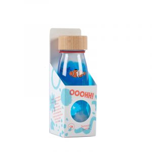 Petit Boum Sound Bottle Fish - azul