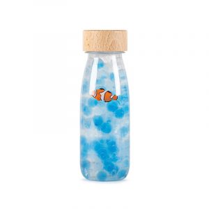 Petit Boum Sound Bottle Fish - azul