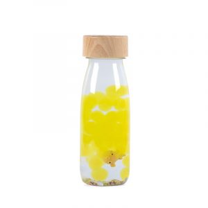 Petit Boum Sound Bottle Pufferfish - amarillo