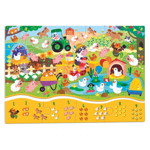 Puzzle 123 - La Granja - Ludattica