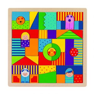 Puzzle La Granja 43 piezas de Madera - Goki