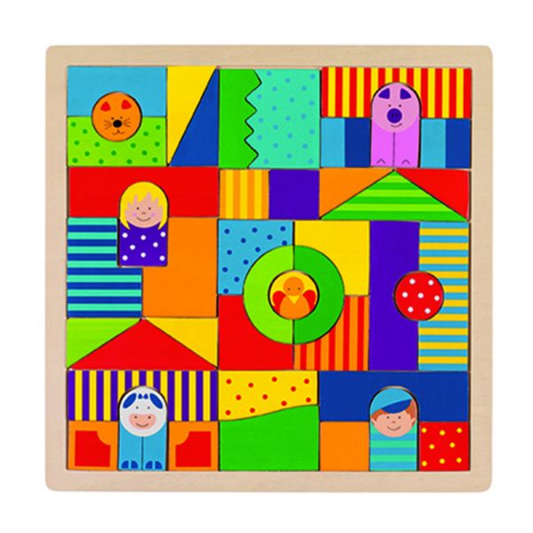 Puzzle La Granja 43 piezas de Madera - Goki