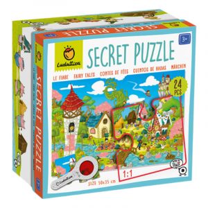 SECRET PUZZLE-CUENTO DE HADAS 24PCS +3 LUDATTICA