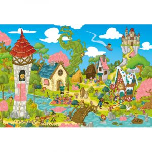 SECRET PUZZLE-CUENTO DE HADAS 24PCS +3 LUDATTICA