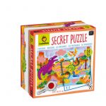 SECRET PUZZLE LOS DINOSAURIOS +3 24PCS LUDATTICA