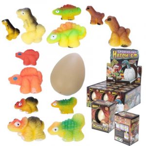 HUEVO QUE ECLOSIONA DE JUGUETE DINOSAURIO
