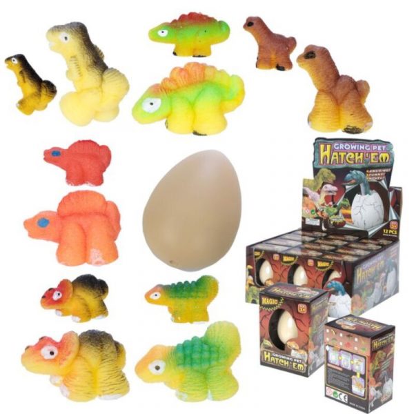 HUEVO QUE ECLOSIONA DE JUGUETE DINOSAURIO