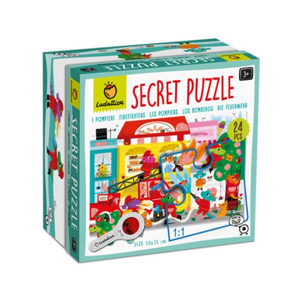 Secret Puzzle Bomberos – Ludattica