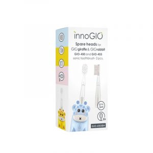 2 CABEZALES DE REPUESTO TRANSPARENTES