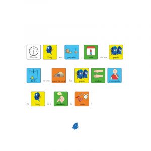 BUSCANDO A DORY PICTOGRAMAS+ POSTER