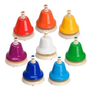 CAMPANAS BOTÓN 8PCS +3