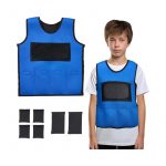 CHALECO LASTRADO SENSORIAL 6-7 AÑOS NEGRO