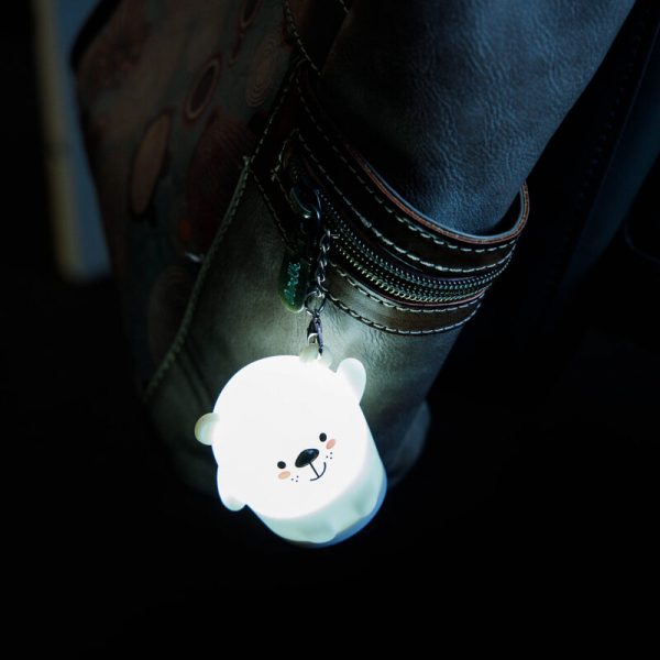 GIOBEAR KEYRING NIGHT LIGHT SILICONE GIO-150