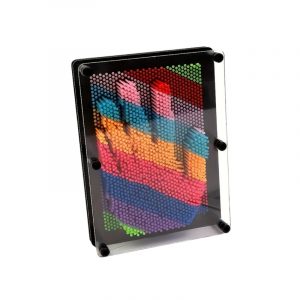 HUELLA MANO ARCOIRIS 3D