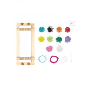 JOYAS POP DE CUENTAS CON TELAR