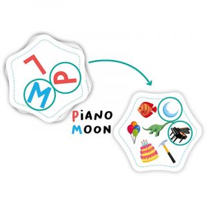 Juego de cartas Enlaza Letras