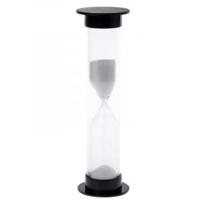 RELOJ DE ARENA 30SEG NEGRO