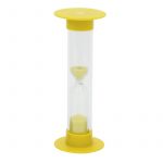 RELOJ DE ARENA 3MINUTOS AMARILLO
