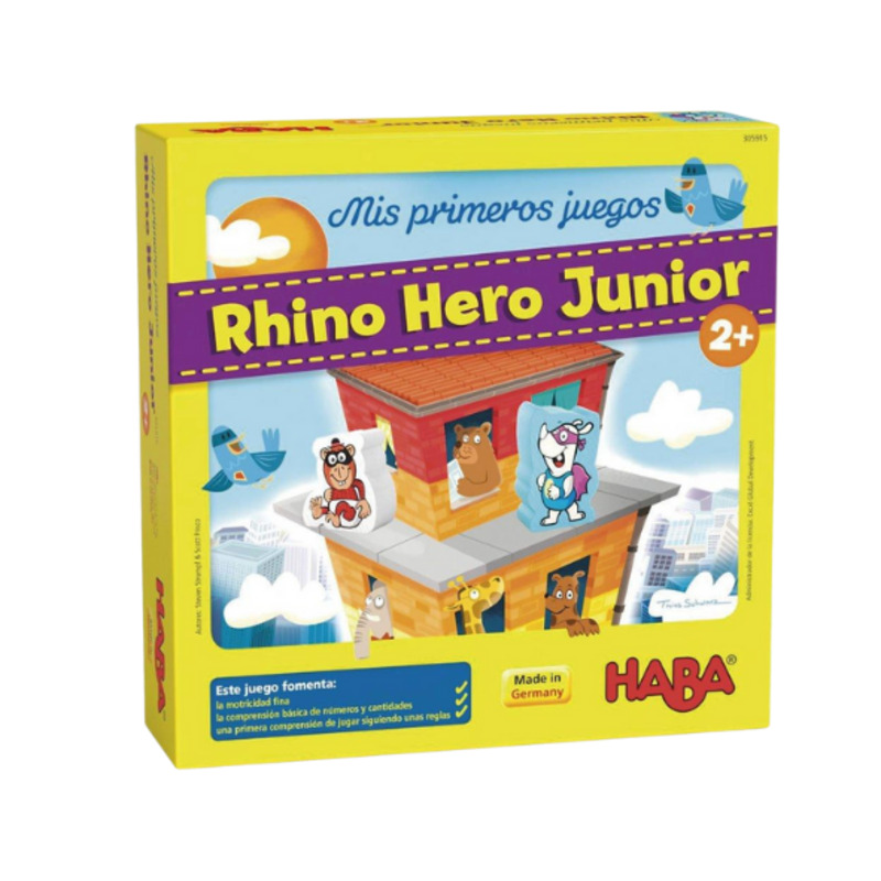 RHINO-HERO-JUNIOR-MIS-PRIMEROS-JUEGOS-2-HABA_1848_1-3 RHINO HERO JUNIOR MIS PRIMEROS JUEGOS +2